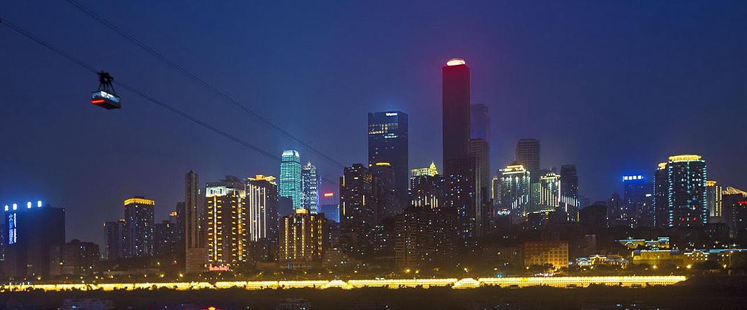 重慶解放碑威斯汀酒店外觀圖